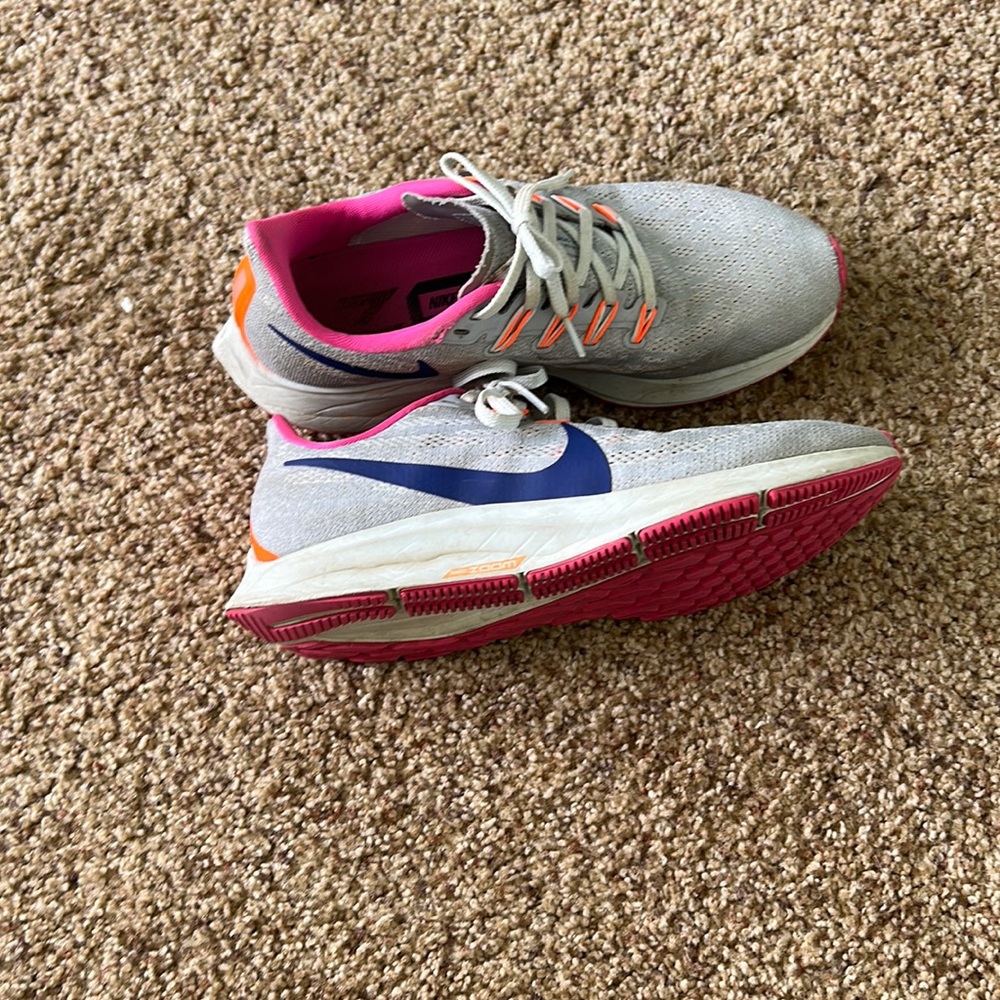 Women’s Nike running shoes.